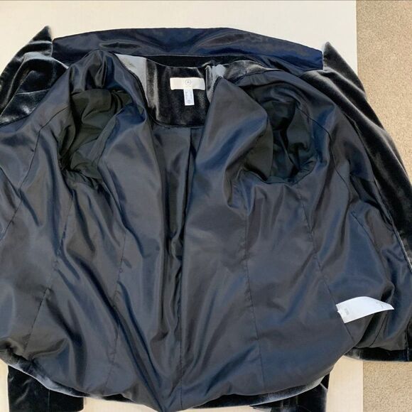 A MTL 1980 blue velvet blazer Sz 12 - Picture 3 of 9